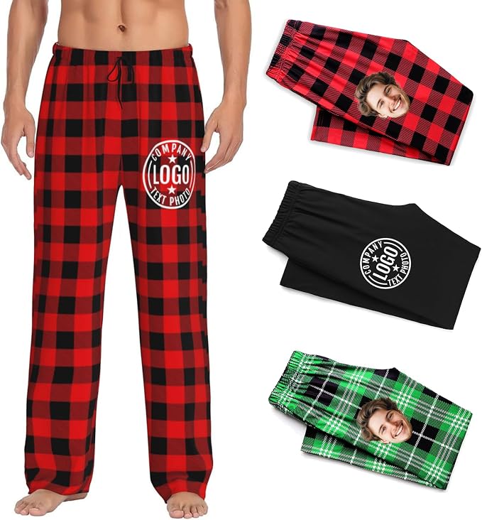 Personalized Pajama Pants For Men Women Custom Pajama Pants by Unknown
