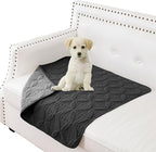 Waterproof Dog Blanket, 30x30 inches Small Pet Couch Covers by TuffeelHome
