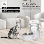 RIZZARI Gravity Water Bowl Dispenser - Image 5