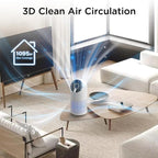 MOOKA Air Purifiers for Home Large Room up to 1095ft², H13 HEPA Filter Air - Image 2