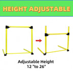 Adjustable Height Hurdles Training Equipment, Indoor & Outdoor Detachable - Image 2
