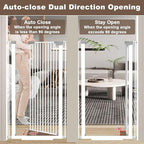 Fairy Baby 51.18" Extra Tall Baby Gates - Image 5