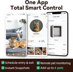 Smart Cat Door with Face Recognition – No Collar Needed, Keyless Entry - Image 6