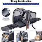 Lekebobor Extra Large Cat Backpack Carrier Expandable Pet Carrier Backpack - Image 3