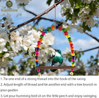 SunGrow Colorful Finch Swing Toy - Image 5