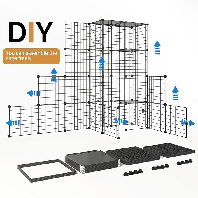 Oneluck 55 Inch Catio Outdoor Cat Enclosure - Image 7