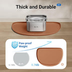 DownyPaws Cat Food Mats for Floors Waterproof, BPA Free Silicone Pet Feeding Mat - Image 8