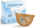 Floating Betta Hide & Shrimp Cave – 3D Printed Aquarium Hammock, Feeder & Rest - Image 2