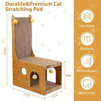 ​Cat Scratcher, Cat Scratching Board, L Shaped Vertical Cat Scratcher - Image 5
