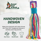 Sweet Feet & Beak Cotton 11" Rope Toy - Image 6