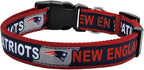 NFL PET Collar New England Patriots Dog Collar, Small Football Team Collar by PETSFIRST