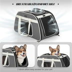 PETSFIT Large Pet Carrier with Wheels Designed - Image 7