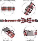 Christmas Dog Collar, Christmas Puppy Necklace - Image 2