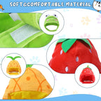 Weewooday 5 Pcs Cat Adorable Costume Bunny Hat - Image 2