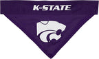 Pets First Collegiate Pet Accessories, Reversible Bandana, Kansas State - Image 2