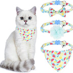Breakaway Cat Collars with Bell & Cute Pendants by VKPETFR