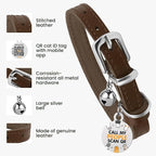 BRONZEDOG Leather Cat Collar - Image 2