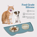 OHMO - Cat Food Mat, Silicone Pet Feeding Mat - Image 3
