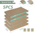MECOOL Cat Scratching Board，5PC Cat Scratch Pad - Image 2
