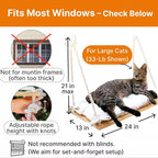 Large Cat Window Perch with Industrial-Grade Suction Cups - Image 6