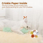 Potaroma Cat Toys Pillows, 3 Pack, Soft and Durable Crinkle Sound - Image 4