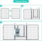 Dog Playpen, Portable Outdoor Dog Fence, Dog Playpen - Image 4