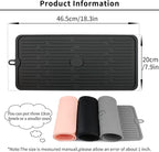 Ptlom Pet Placemat for Dog and Cat, Mat for Prevent Food and Water Overflow - Image 2