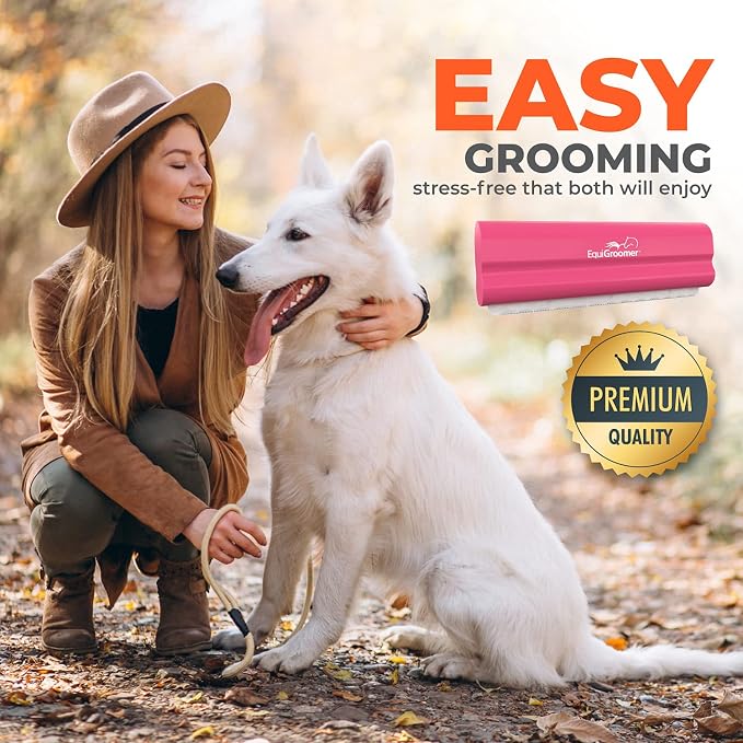 EasyGroomer Deshedding Brush for Dogs & Cats – Undercoat Grooming Tool for - Image 8