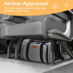Expandable Pet Carrier, Airline Approved Soft-Sided Cat Dog Travel Bag - Image 6