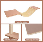 Cat Shelves for Wall，Solid Wood Cat Wall Furniture - Image 4