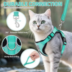 PUPTECK Cat Harness and Leash Set Escape Proof Reflective Cat Walking Harness - Image 5