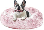 JOLLYVOGUE Calming Dog Bed Medium Size Dog, Anti-Anxiety Donut Medium Pet Bed by JOLLYVOGUE