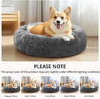 JOLLYVOGUE Calming Dog Bed Medium Size Dog, Anti-Anxiety Donut Medium Pet Bed - Image 6