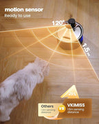 Wireless Cat Water Fountain Cordless: 108oz/3.2L Battery Operated Pet Fountain - Image 3