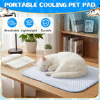 Chunful 4 Pack Pet Cooling Mat 18 x 14 Inches Cooling Pads - Image 5