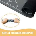 Dog Food Mat, Diatom Ooze Cat Water Mats Non Slip - Image 5
