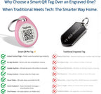 2-Pack QR Code Pet ID Dog cat Tags - Image 9
