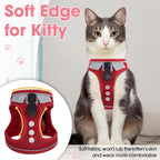 Cat Harness and Leash Set for Walking Escape Proof, Soft Adjustable Kitten - Image 3