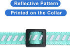 Pawtitas Personalized Teal Reflective Cat Collar – Adjustable Custom Collar - Image 6