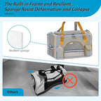 18x11x11 Inches Cat Carrier– Fits Pets Up to 16 lbs, Anti-Collapse Design - Image 7