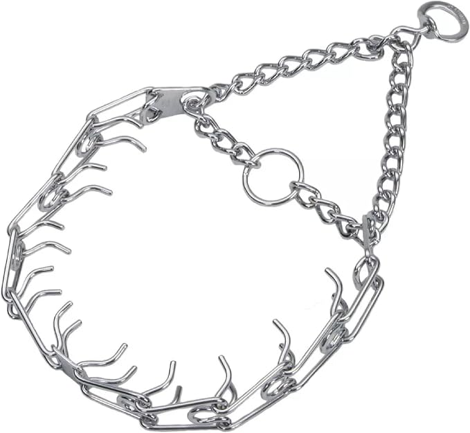 Herm SPRENGER Ultra-Plus Prong Dog Training Collar, 4 mm x 21" Neck Size by HERMSPRENGER
