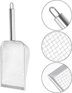 SUMERSHA Cat Litter Scoop Stainless Steel Mesh Scooper - Image 3