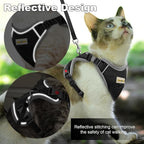 Cat Harness and Leash for Walking, Retractable Cat Harnesses and Leash Set - Image 3