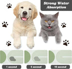 Dog Food Mats for Floors Waterproof, Cat Water Bowl Mats Pet Feeding Absorbent - Image 2