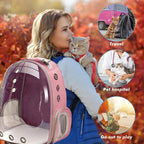 Cat Backpack Carrier, Pet Cat Carrier - Image 5