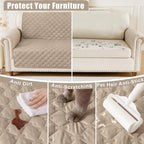 Smiry Waterproof Dog Bed Cover Blanket, Soft Reversible Pet Blanket, Washable - Image 4