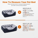 GASUR Medium Dog Beds for Medium Size Dogs, Orthopedic Dog Bed Sofa, Washable - Image 5