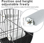 3PCS Bird Beak Grinding Stone, Natural Pumice Bird Parrot Cage Perch Stand - Image 3