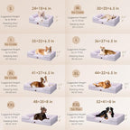 EHEYCIGA Orthopedic Dog Beds for Extra Large Dogs 44x32Inch, Waterproof Memory - Image 2