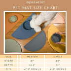 Should We Go - Waterproof Silicone Pet Food Mat - Non-Slip, Spill-Proof Feeding - Image 5